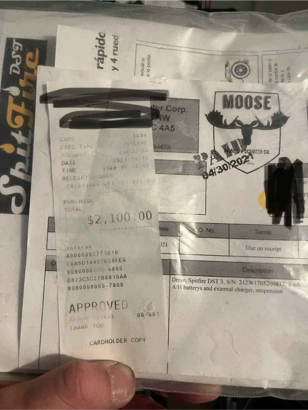 Drive Spitfire DST 3 Scooter image indicator(4)