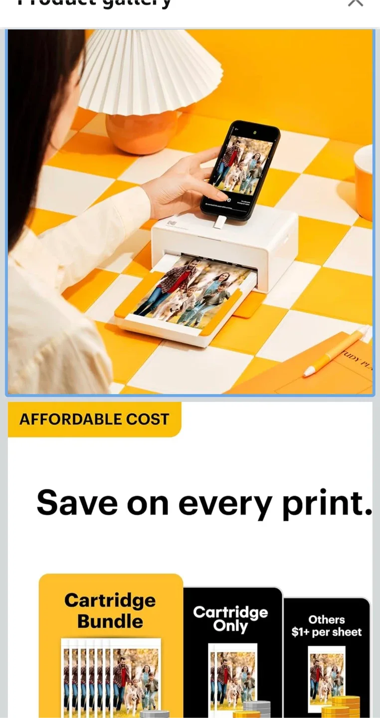 Kodak Photo Printer Dock image indicator(2)