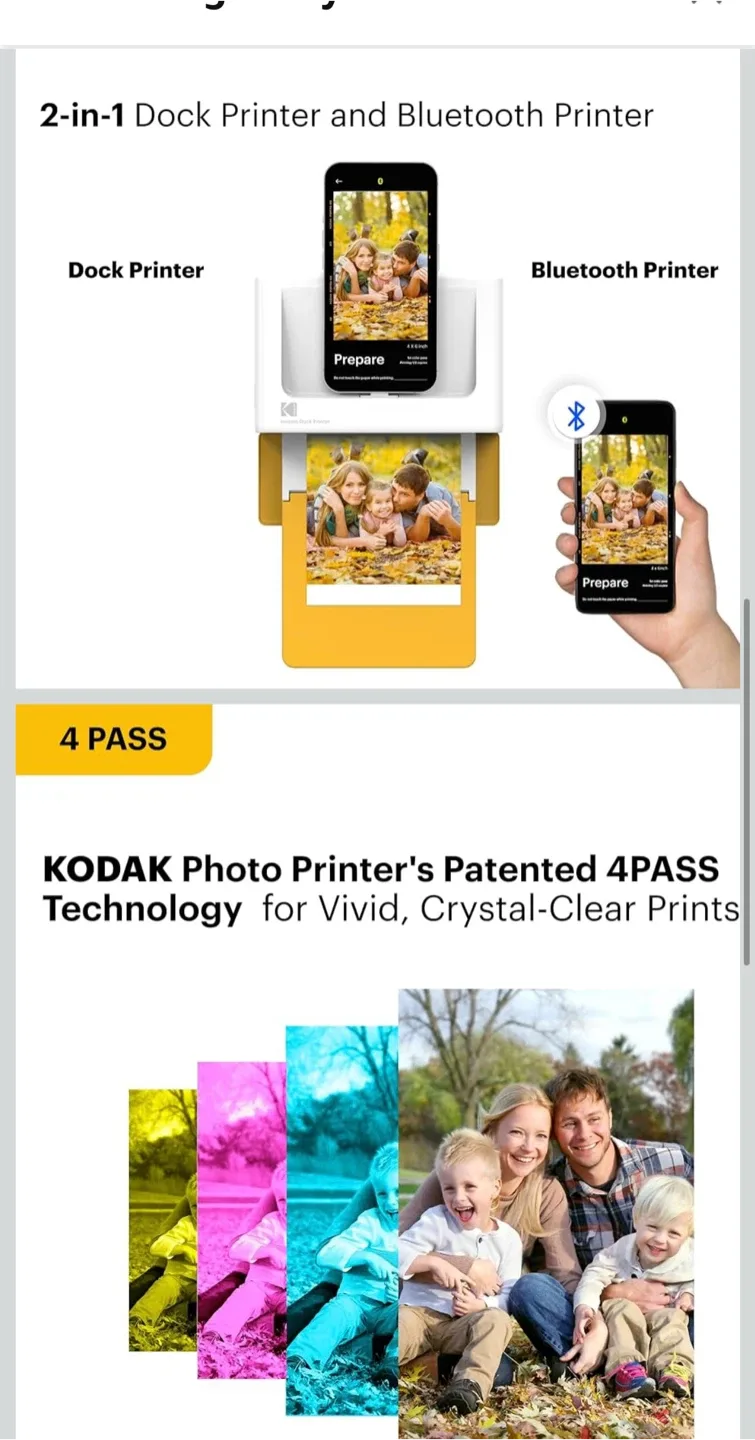 Kodak Photo Printer Dock image indicator(3)