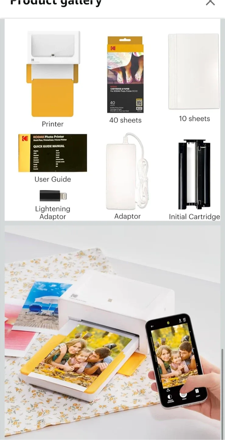 Kodak Photo Printer Dock image indicator(4)