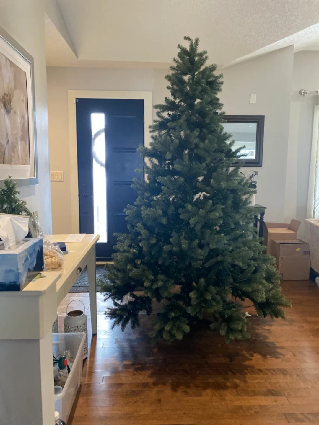 7.5 ft full branch Christmas Tree
