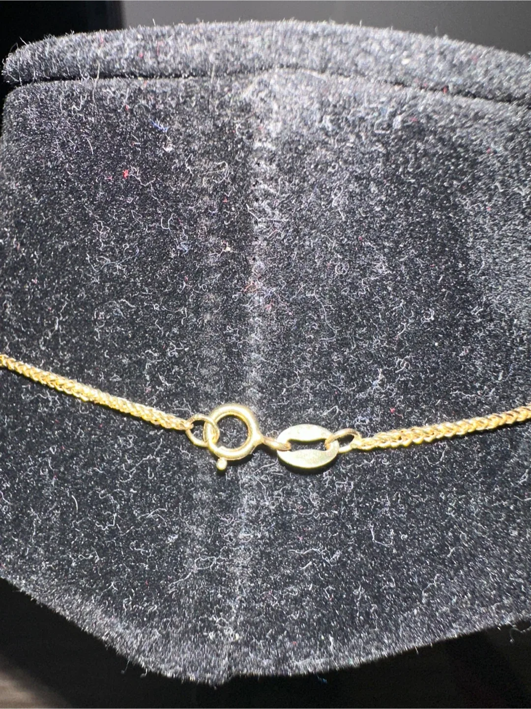 Authentic South Sea Pearl Golden color with 18k real gold chain image indicator(3)