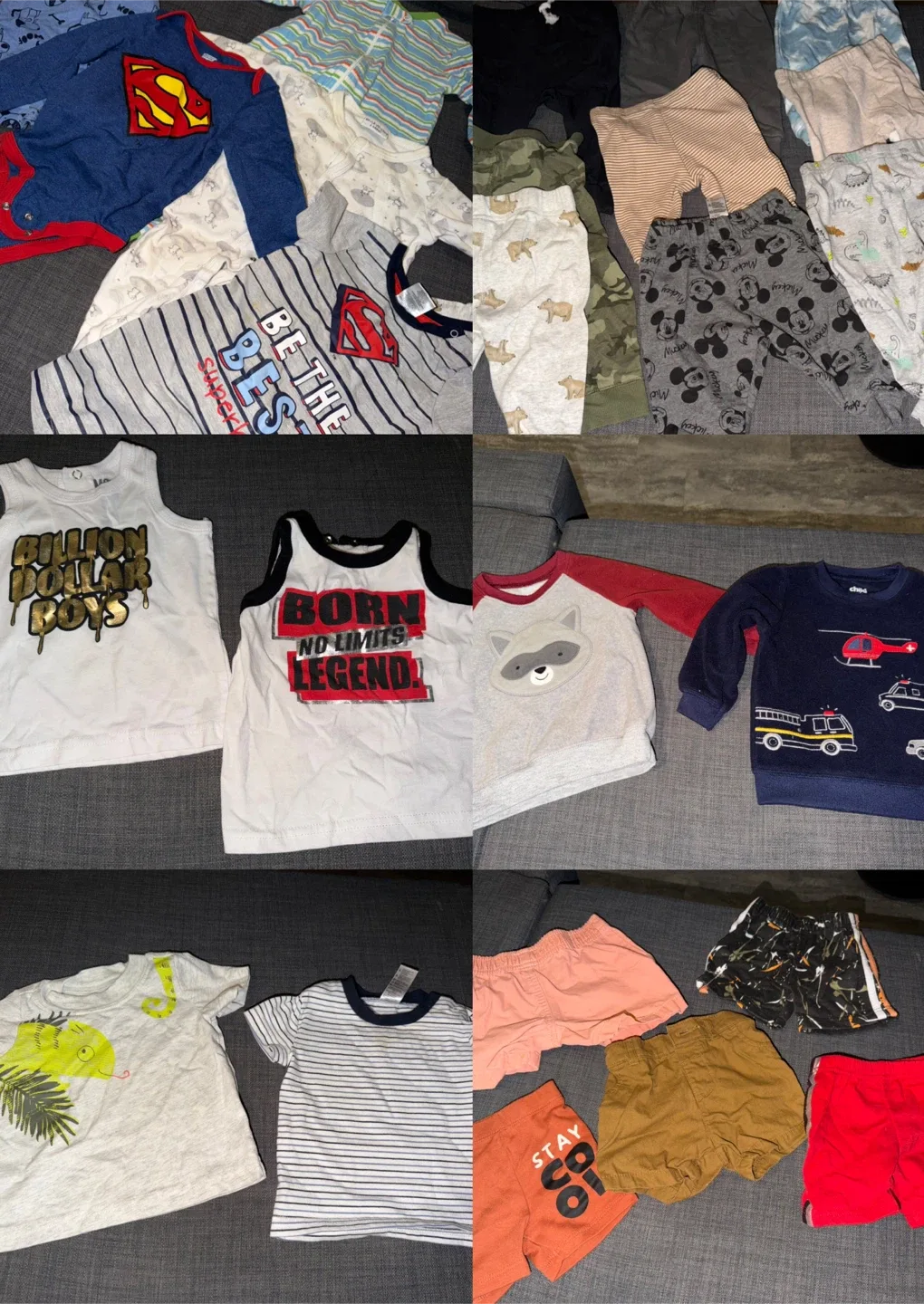 Mixed Baby Clothes Lot (3-6 months)