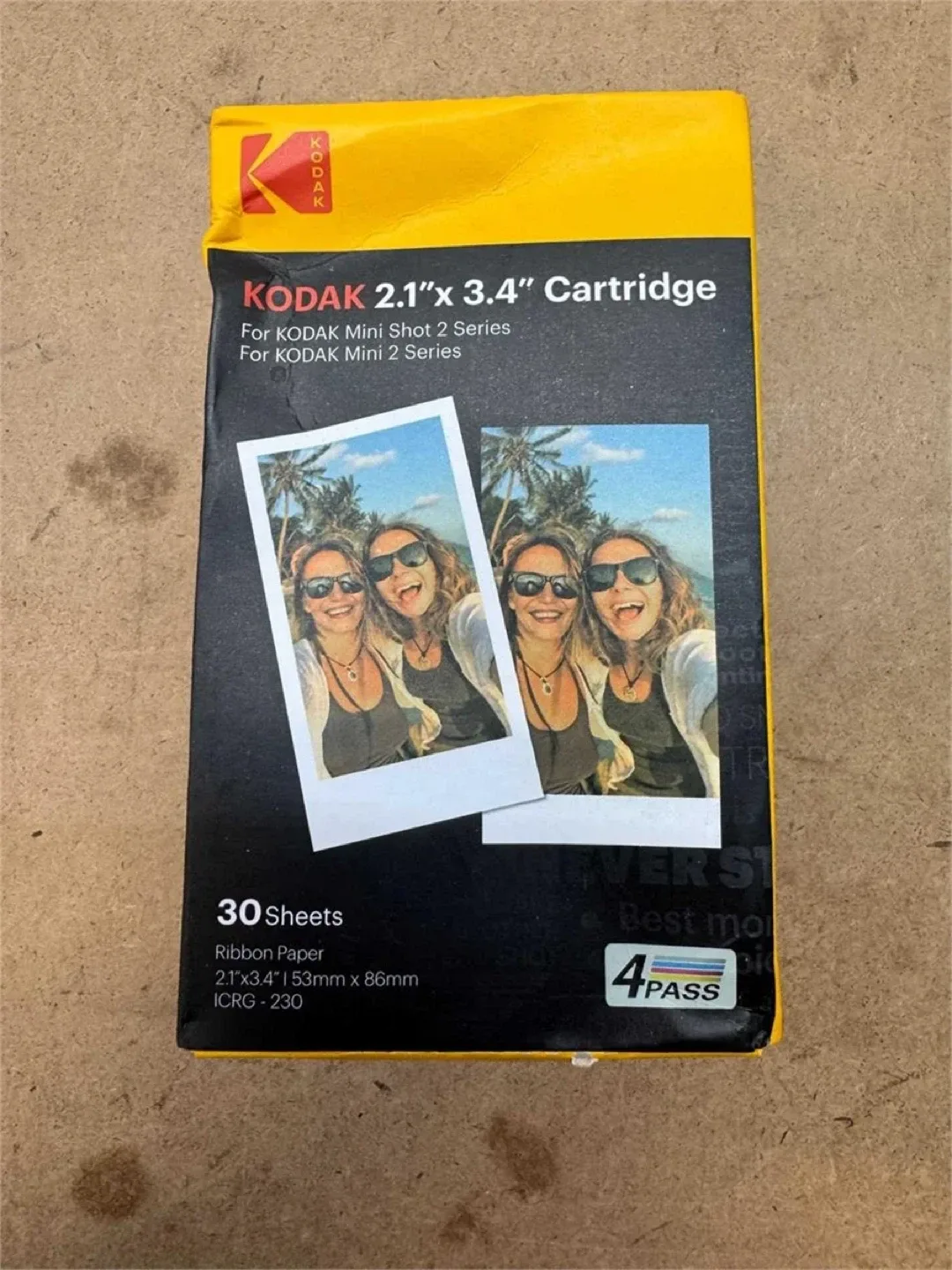 KODAK Instant Print 2.1"x 3.4" Cartridge - 30 Sheets image indicator(2)