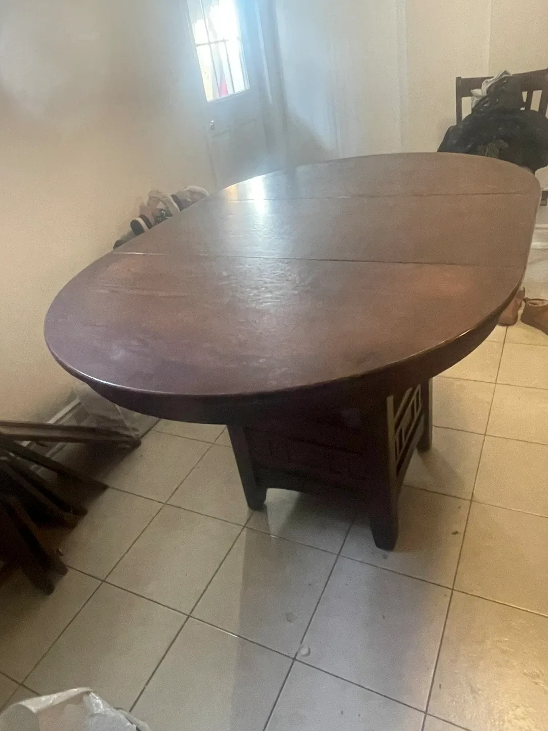 Wooden Extendable Dining Table