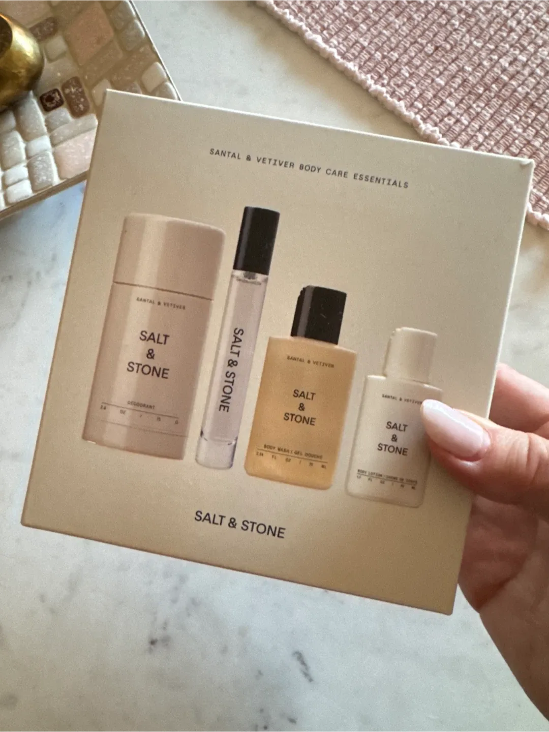 NEW!! Salt & Stone Santal & Vetiver Body Care Essentials Set image indicator(3)