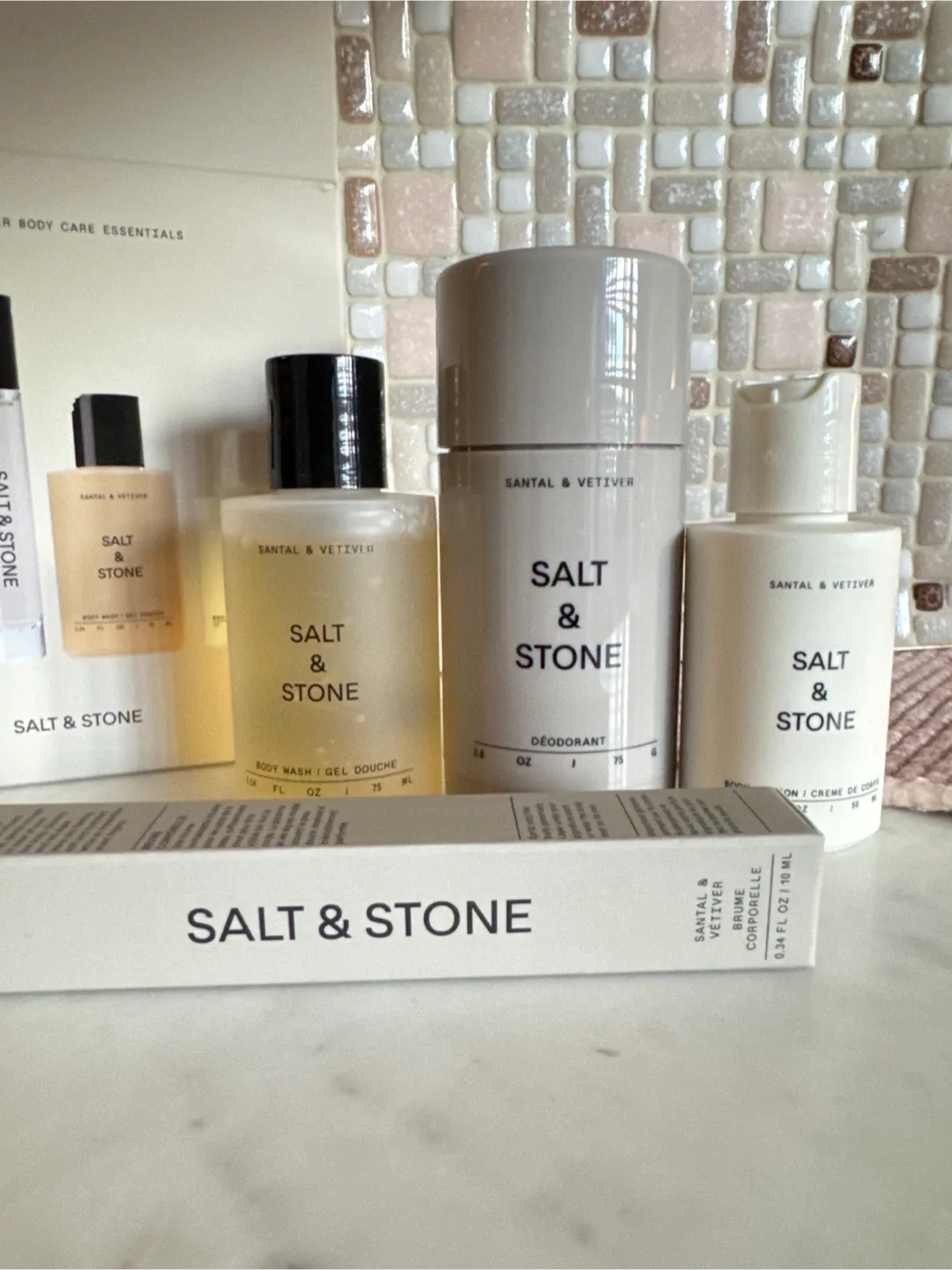 NEW!! Salt & Stone Santal & Vetiver Body Care Essentials Set image indicator(4)