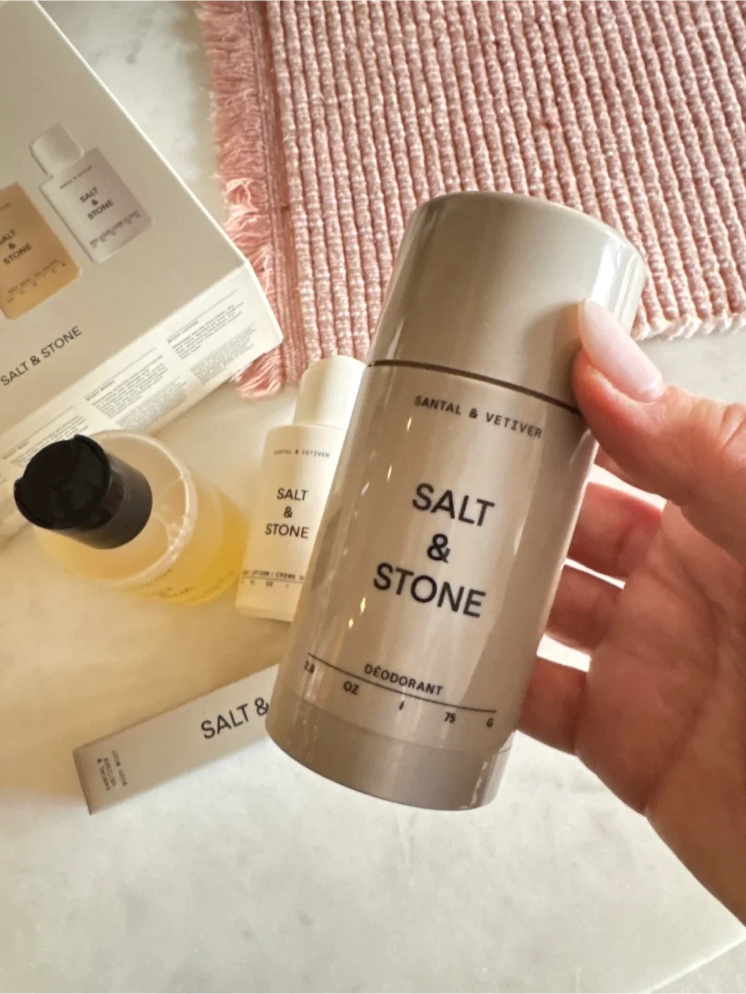 NEW!! Salt & Stone Santal & Vetiver Body Care Essentials Set image indicator(2)