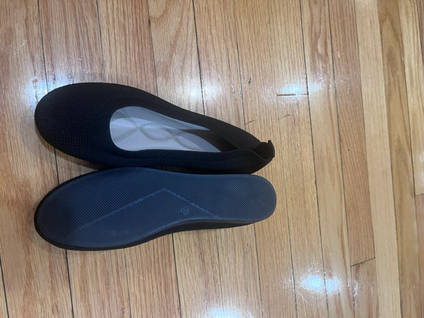 Ballet Flats - White & Black - photo 2