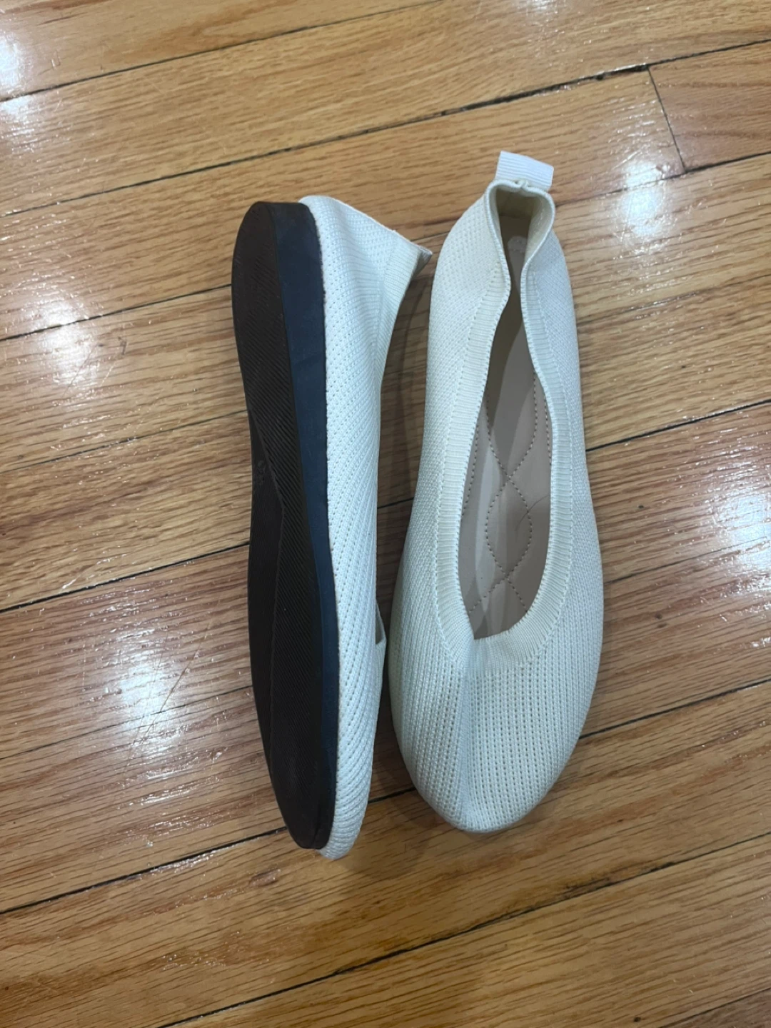 Ballet Flats - White & Black - photo 5