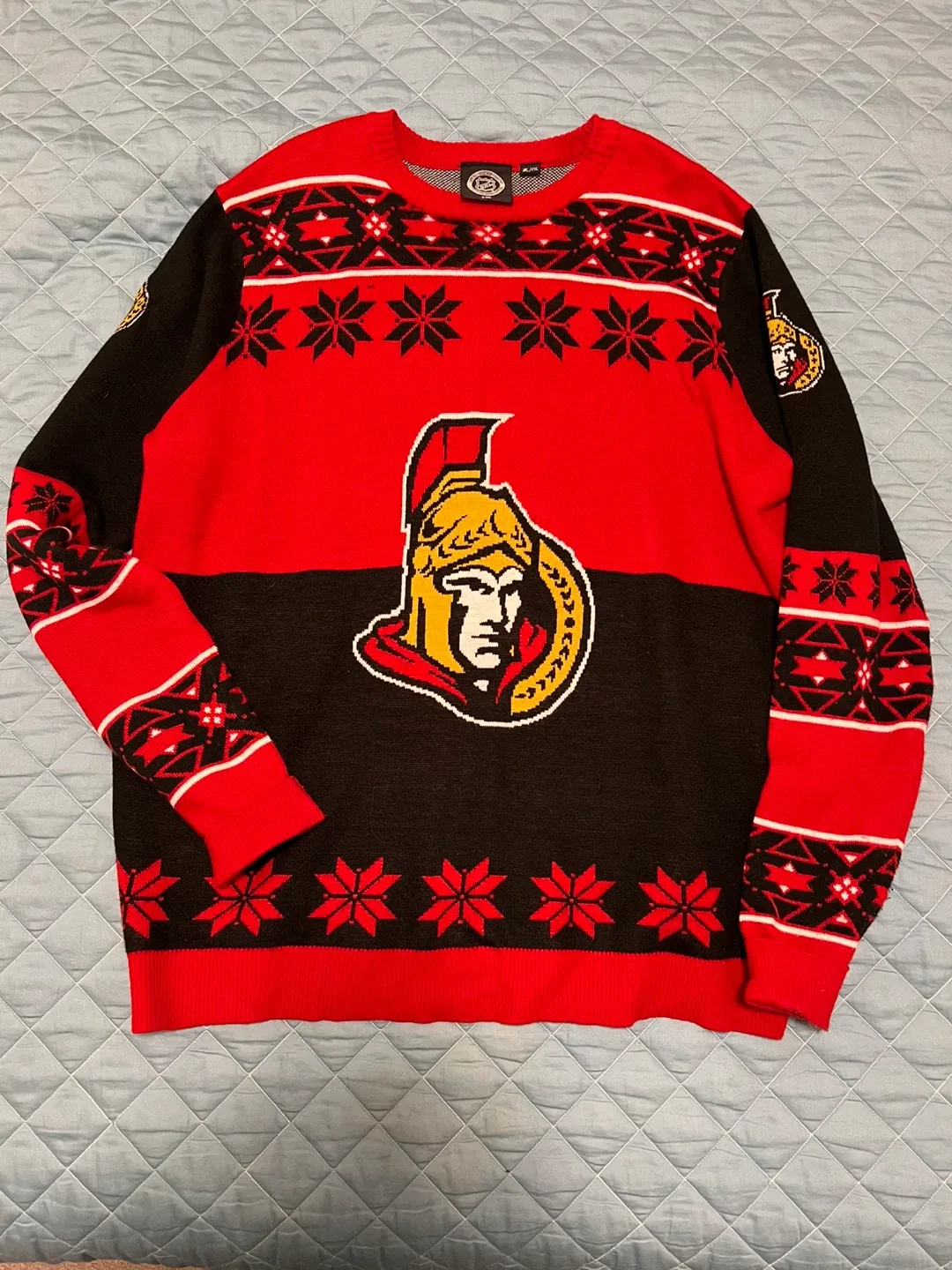 Ottawa Senators NHL Ugly Christmas Sweater - Size 2XL