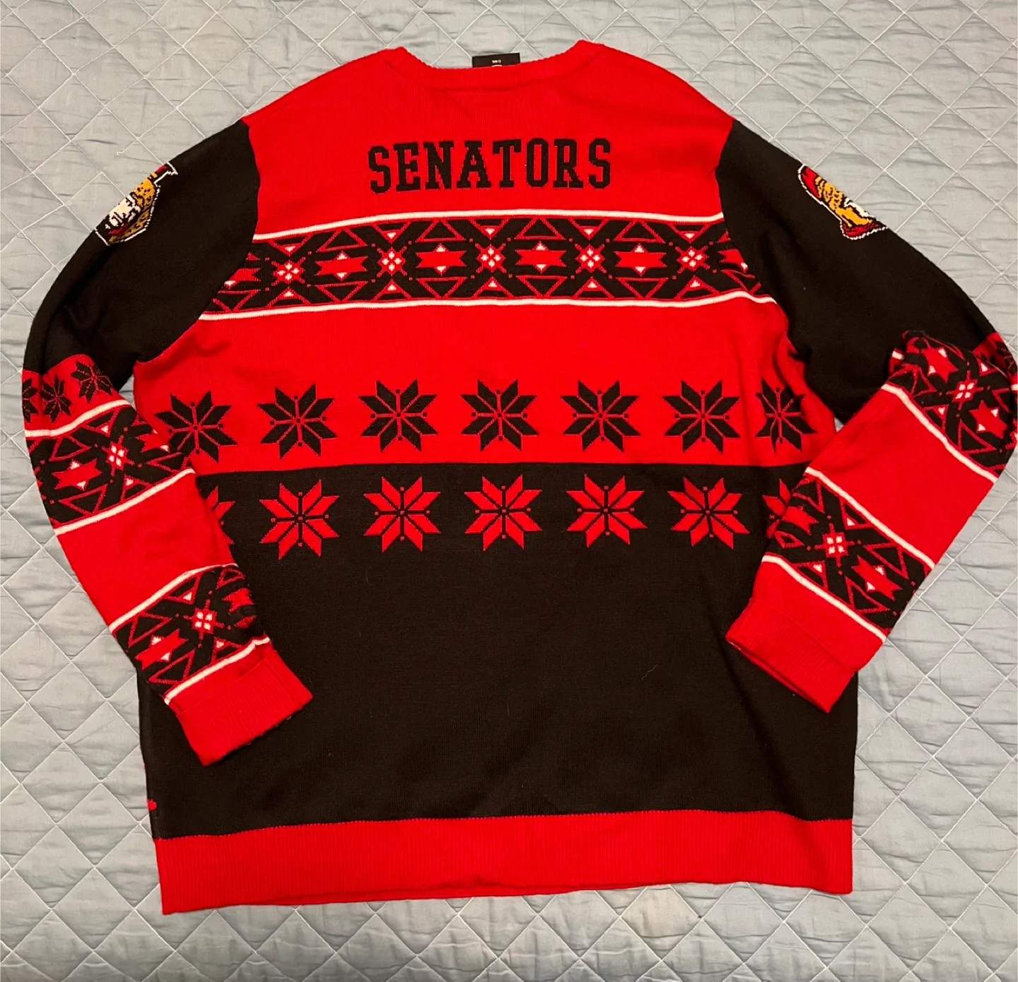 Ottawa Senators NHL Ugly Christmas Sweater - Size 2XL image indicator(3)