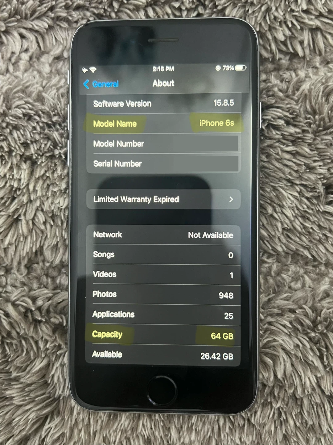 Apple iPhone 6s - 64GB - photo 3
