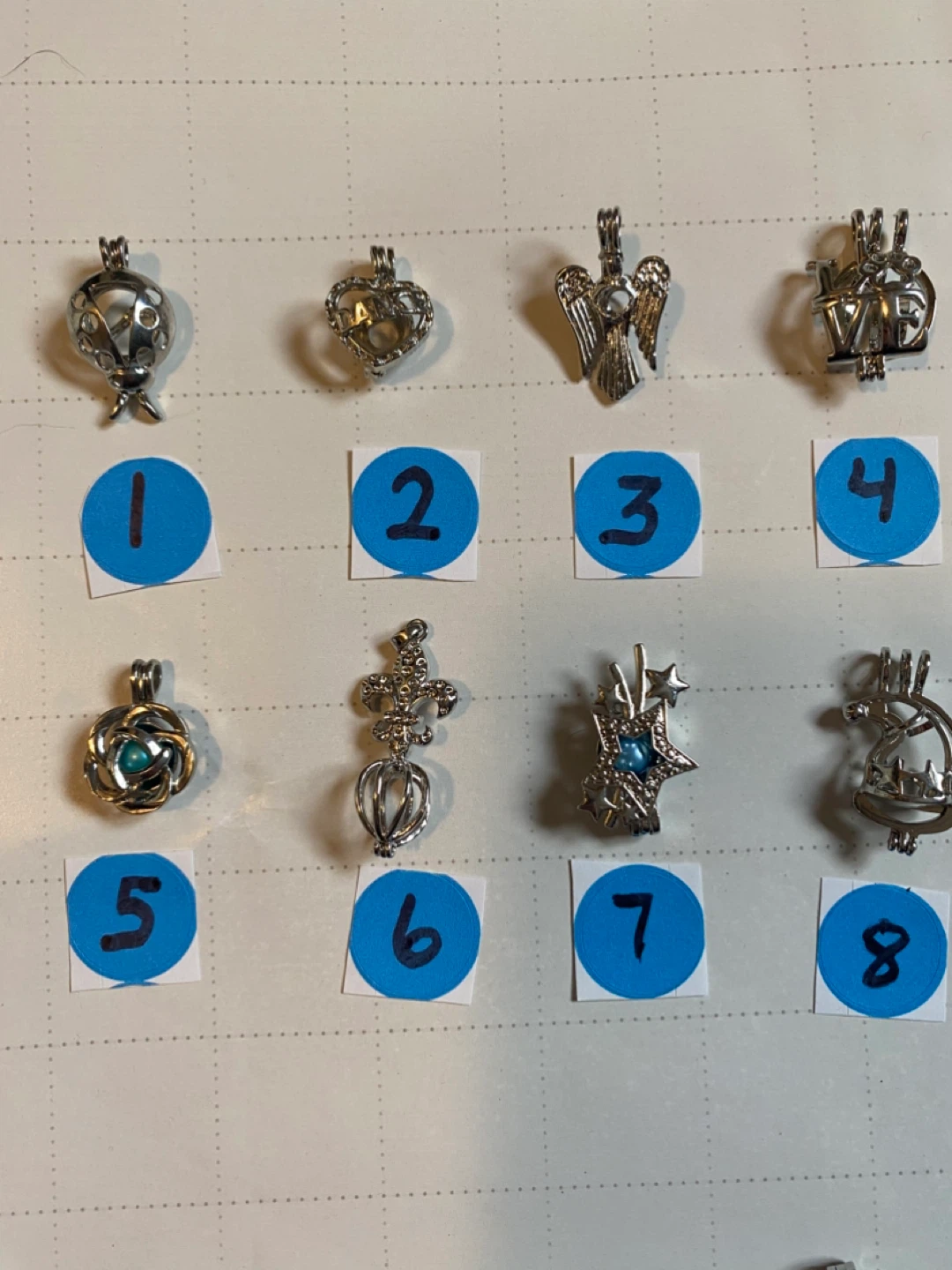 Pearl Cage Pendant Necklace - photo 5