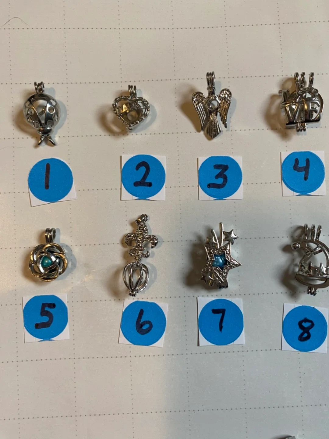 Pearl Cage Pendant Necklace( nice Christmas gilf) image indicator(5)