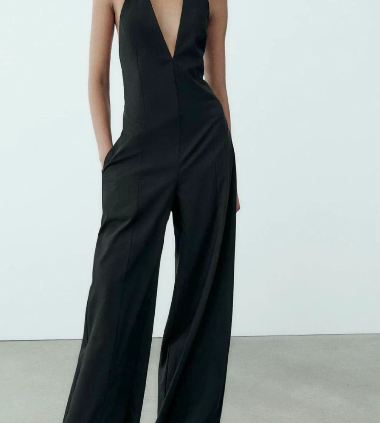 Zara Black Jumpsuit image indicator(3)