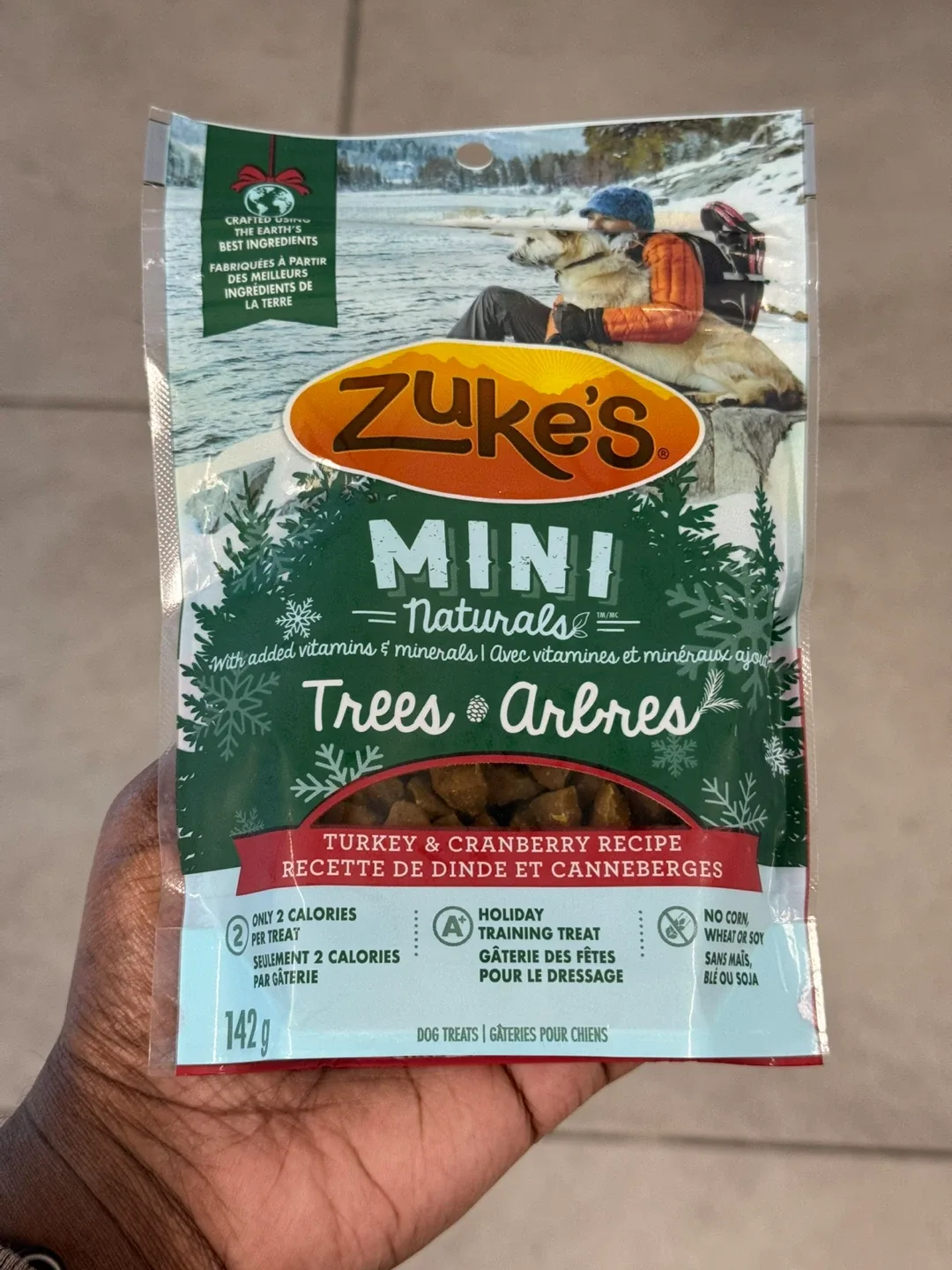 Zuke's Mini Naturals Turkey & Cranberry Dog Treats