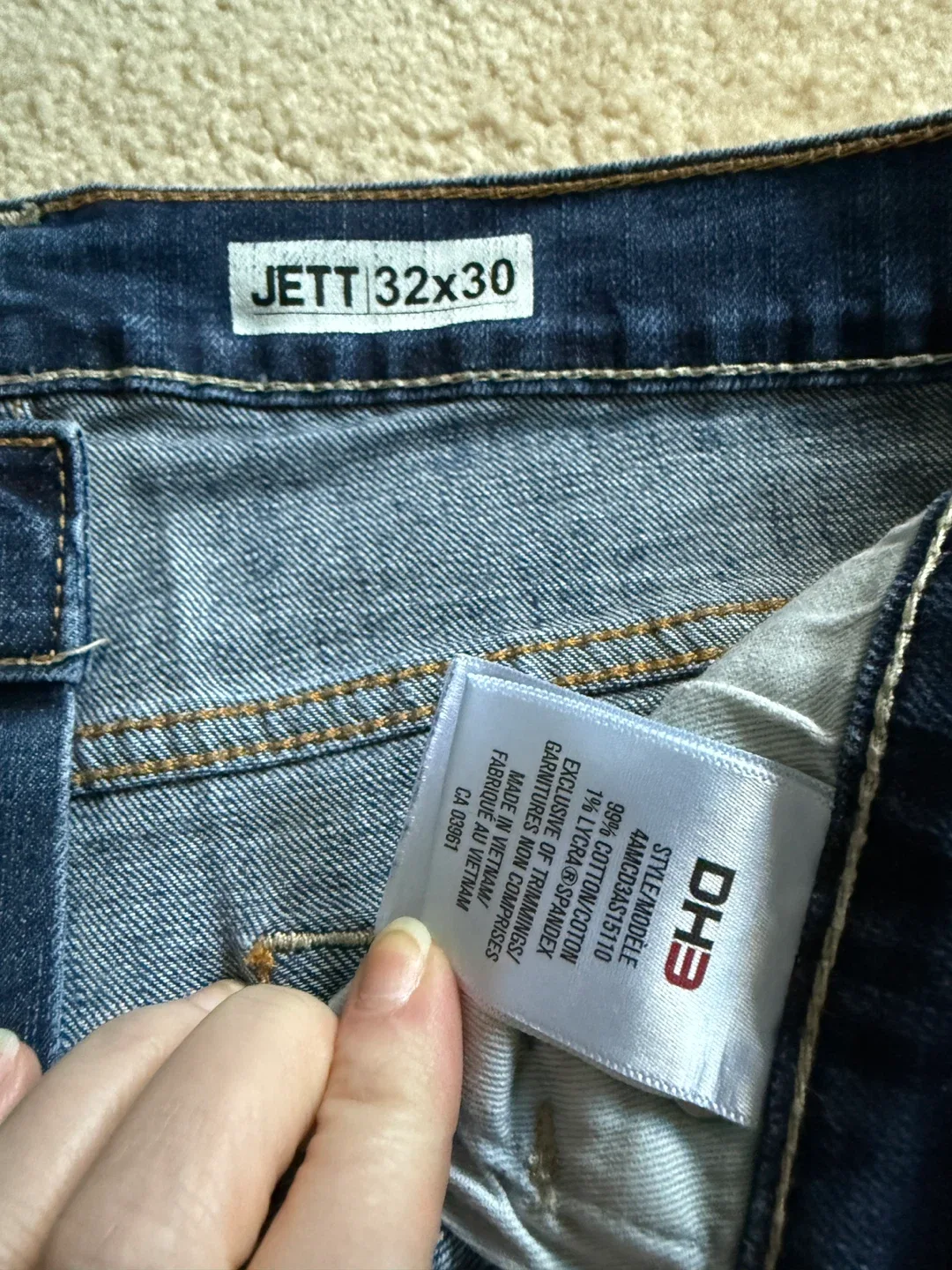 DH3 Jett Jeans - Size 32x30 #cleanout image indicator(2)