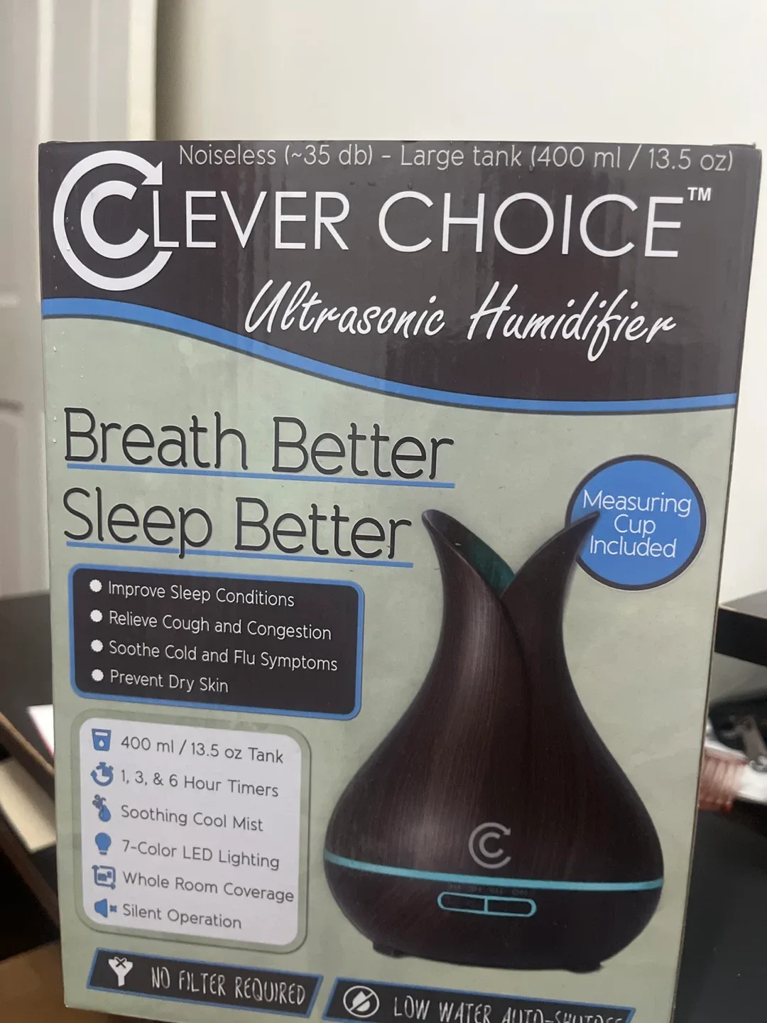 Clever Choice Ultrasonic Humidifier
