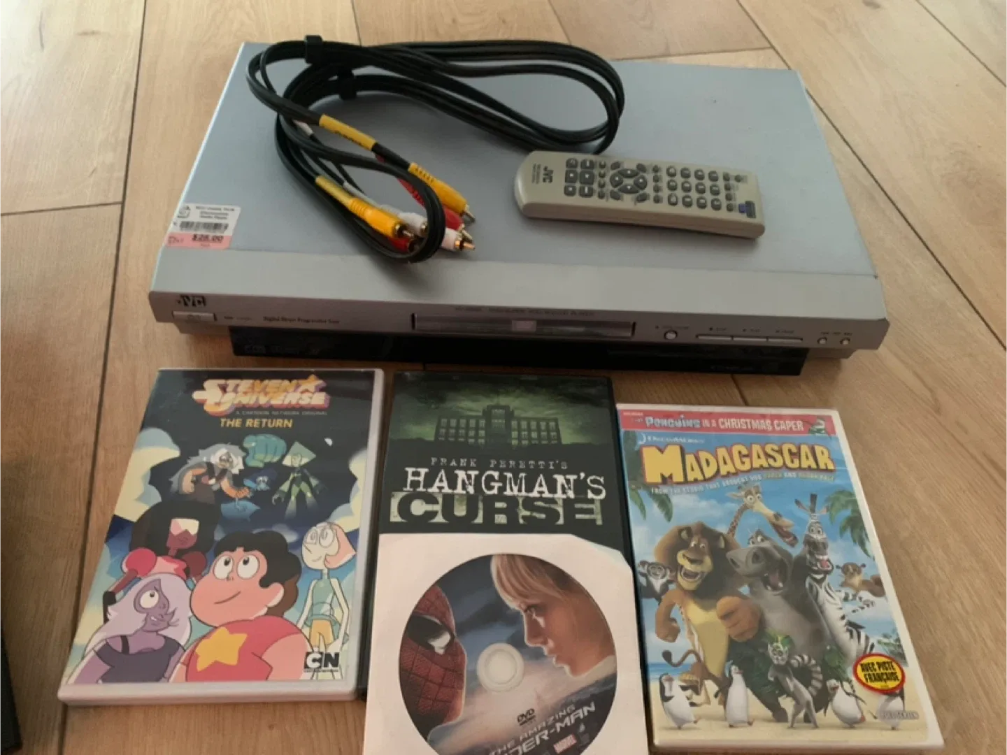 Speakers, Small monitor, DVD’s and its player image indicator(4)