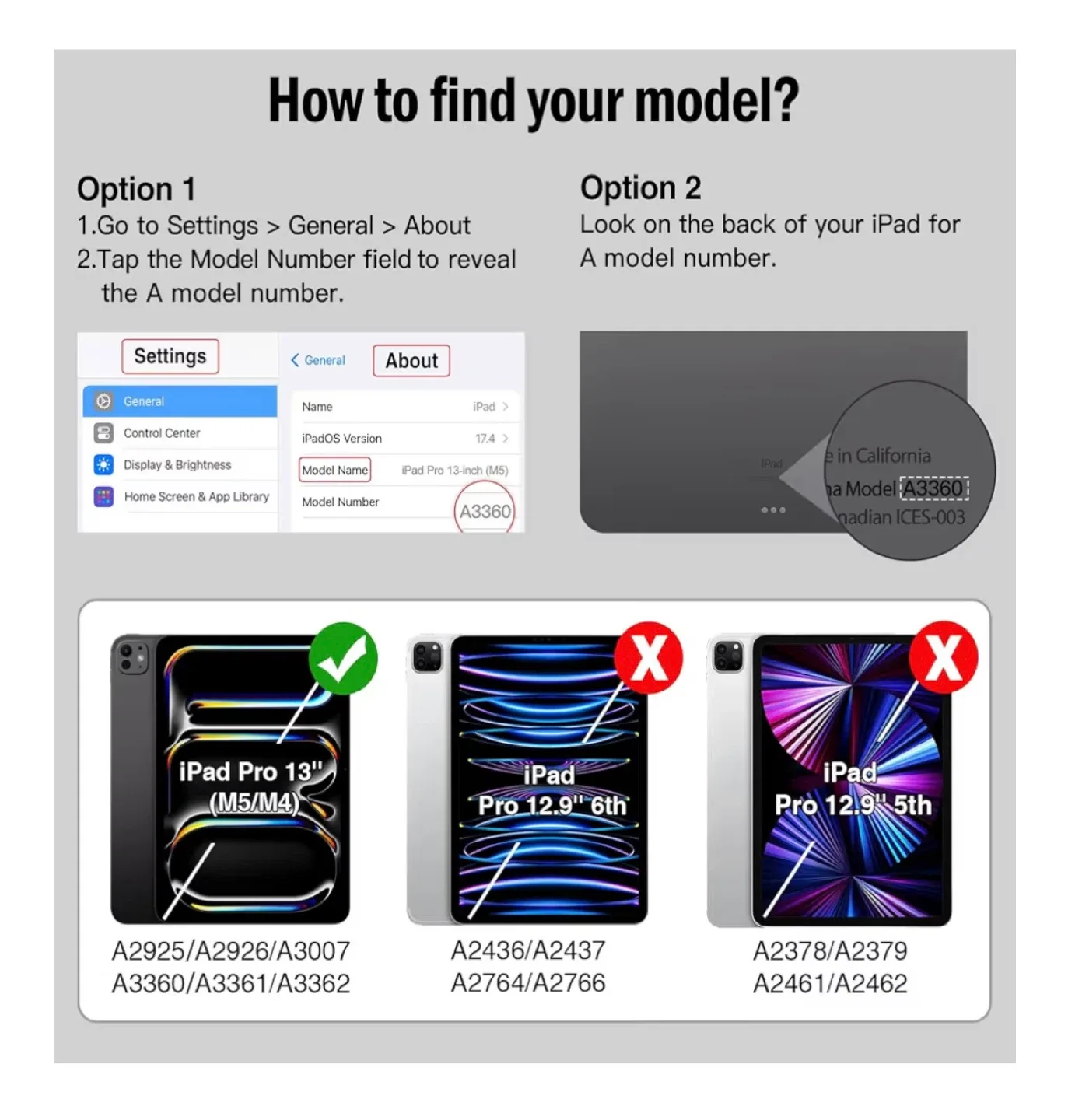 #cleanout Antbox Navy Vegan Leather Case for 13” iPad Pro image indicator(6)