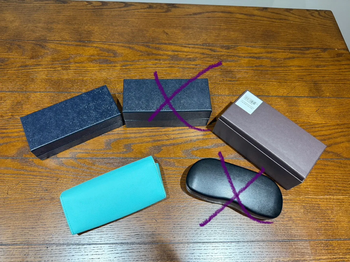 Prada, Tom Ford & Tiffany Case/Box