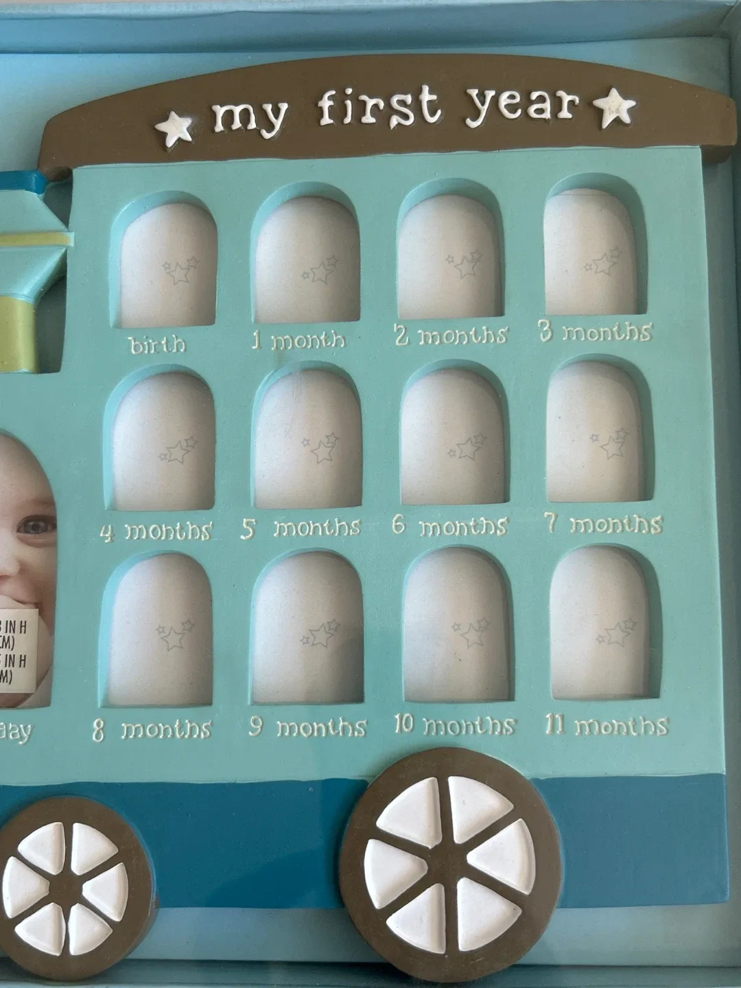 #Cleanout C.R. Gibson My First Year Train Photo Frame image indicator(3)