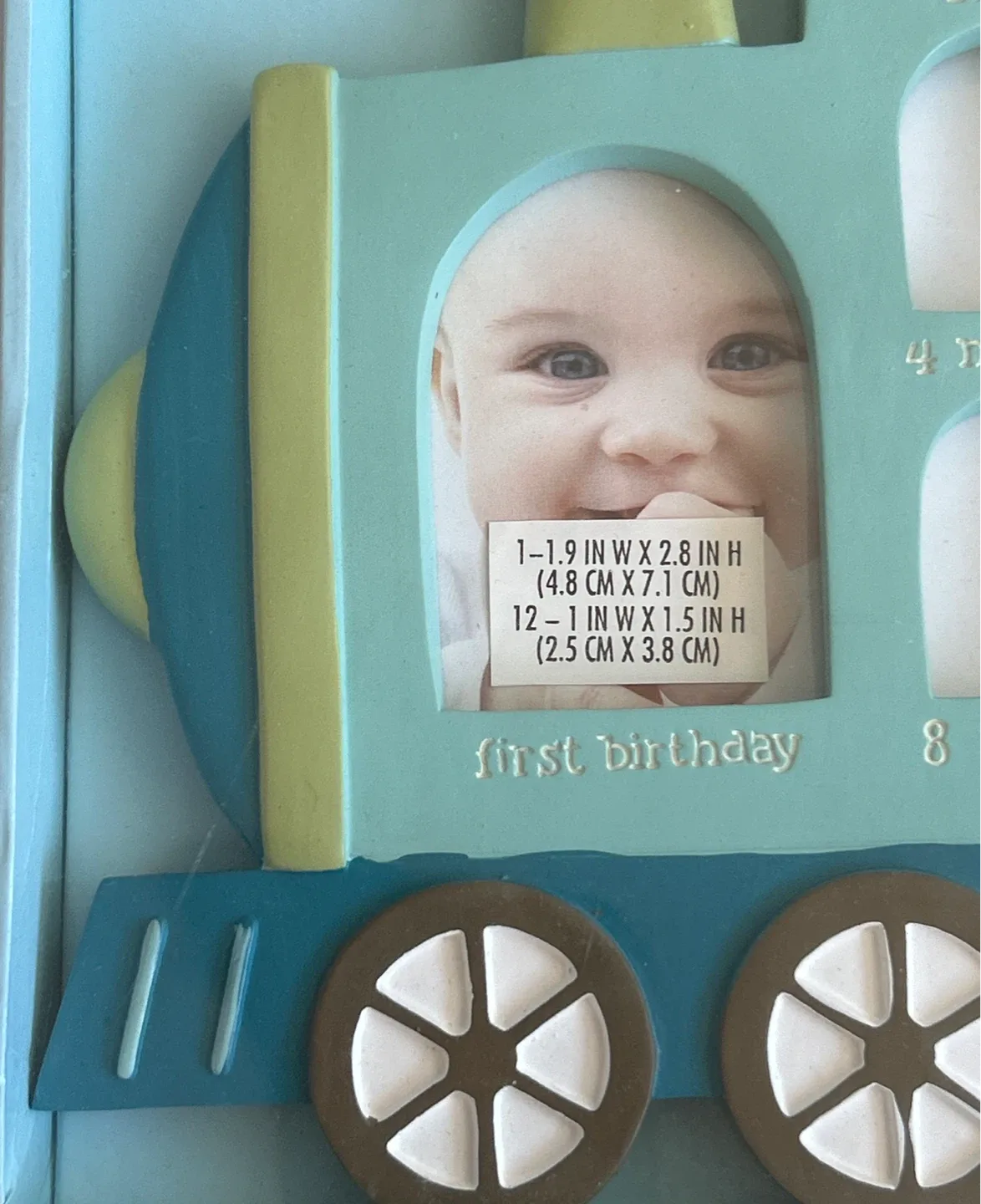 #Cleanout C.R. Gibson My First Year Train Photo Frame image indicator(4)