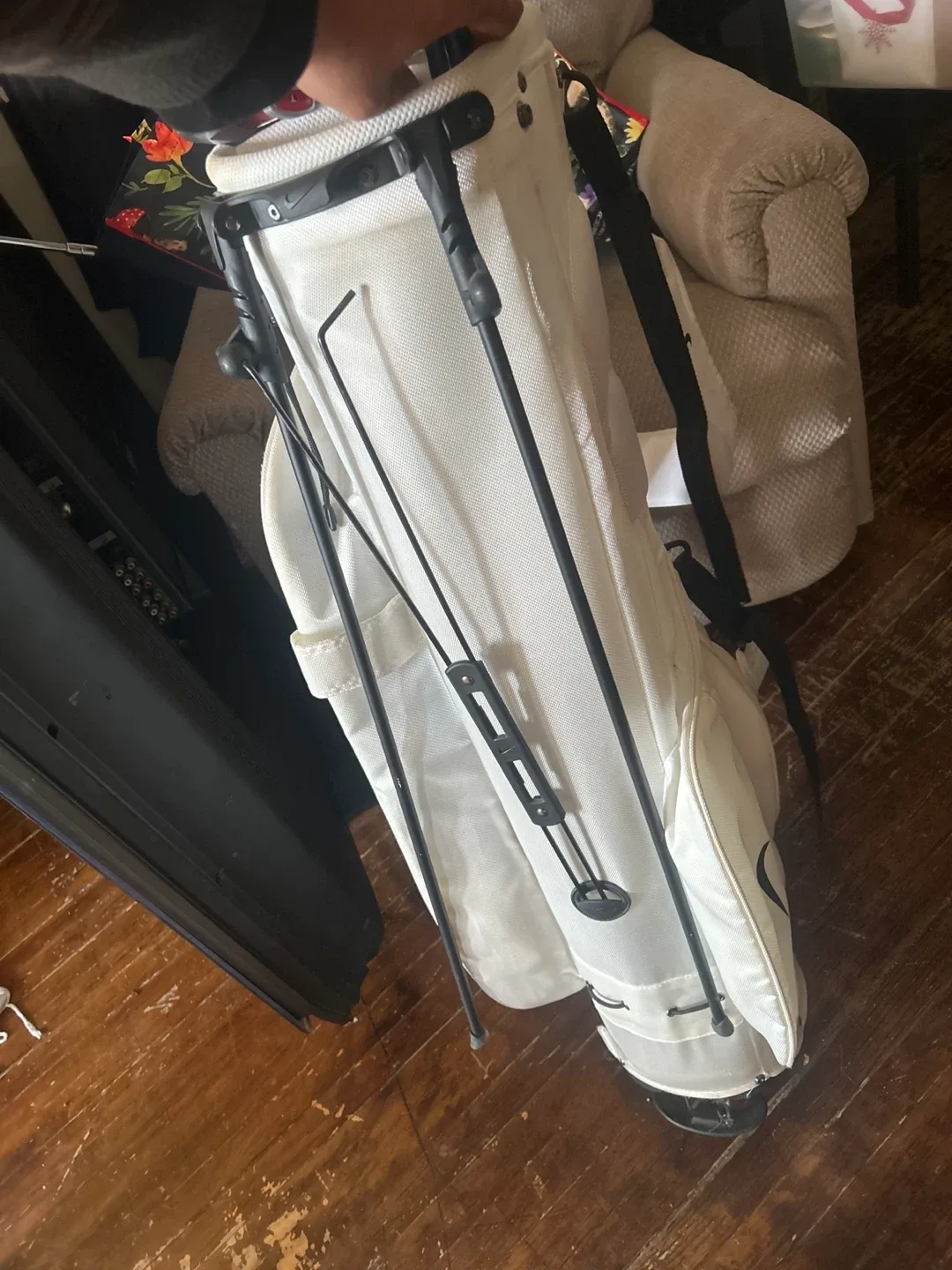 Nike Sport Lite Golf Bag - White image indicator(3)