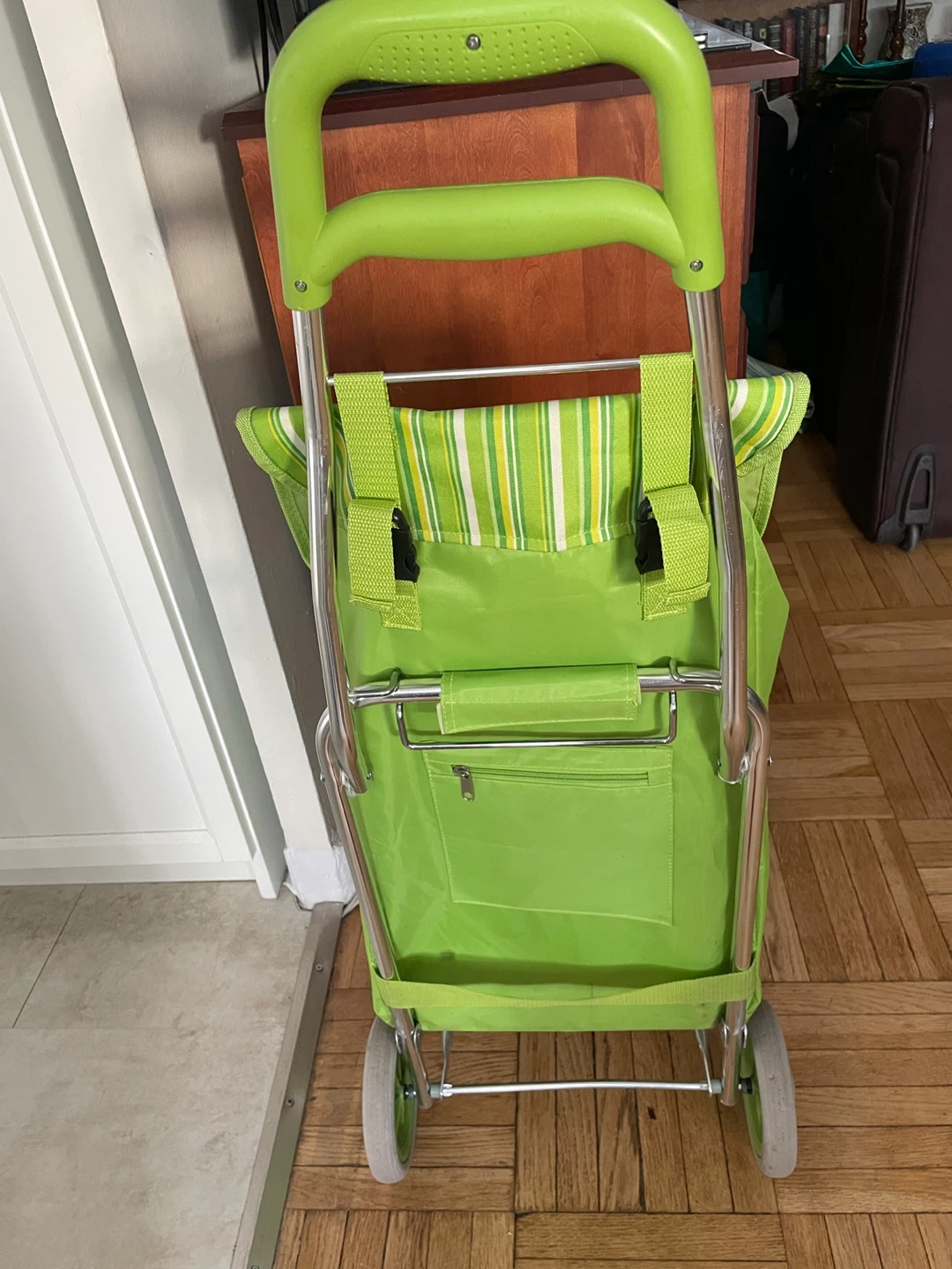 Green Shopping Trolley - photo 2