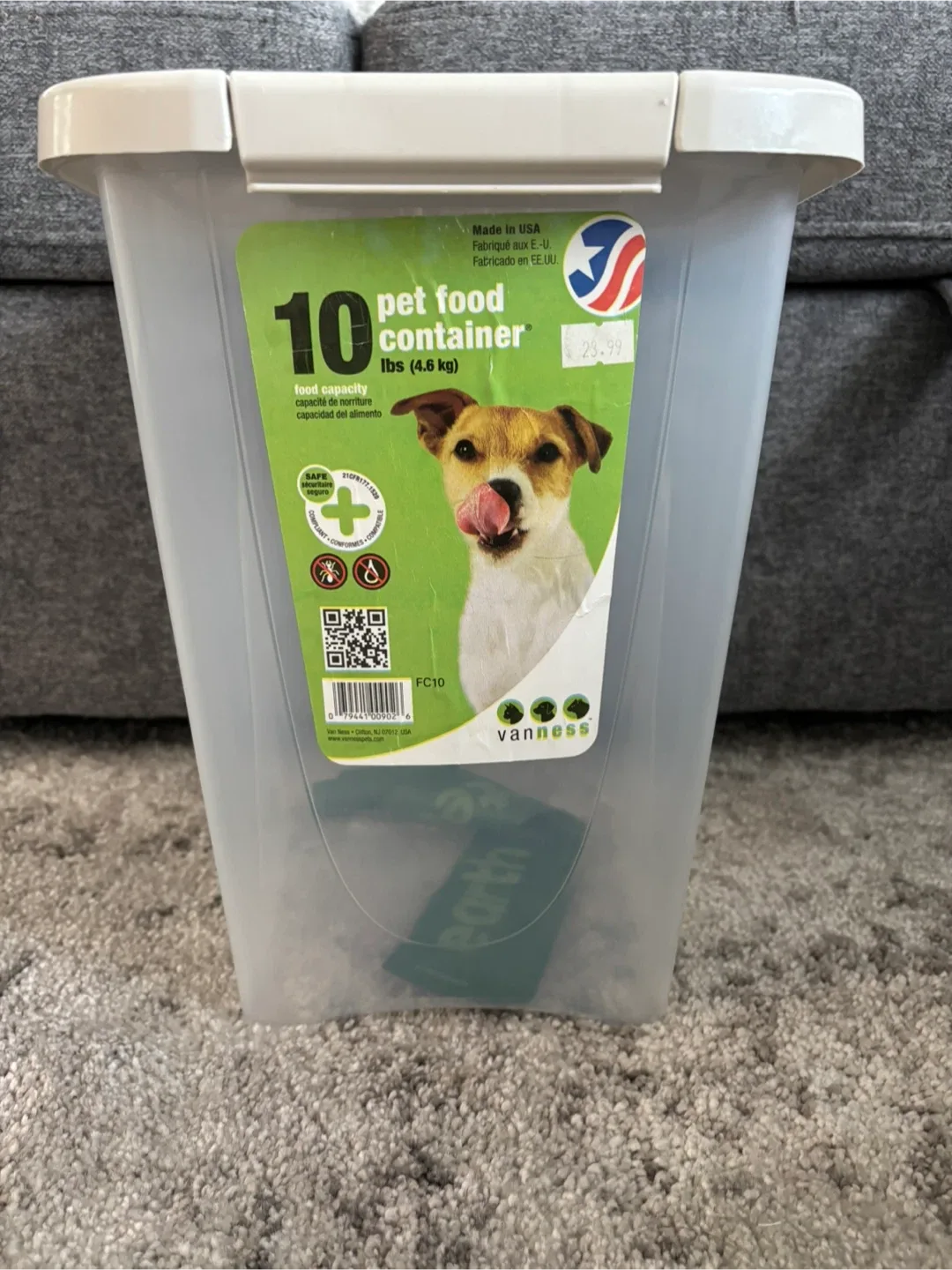 10lb Pet Food Container