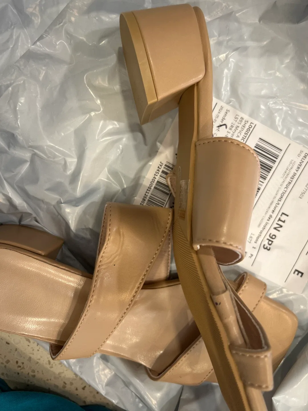 Beige Heeled Sandals - Size 38 image indicator(3)