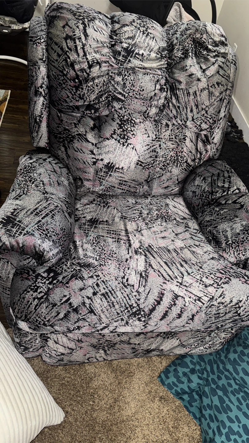 Patterned Rocker  Armchair