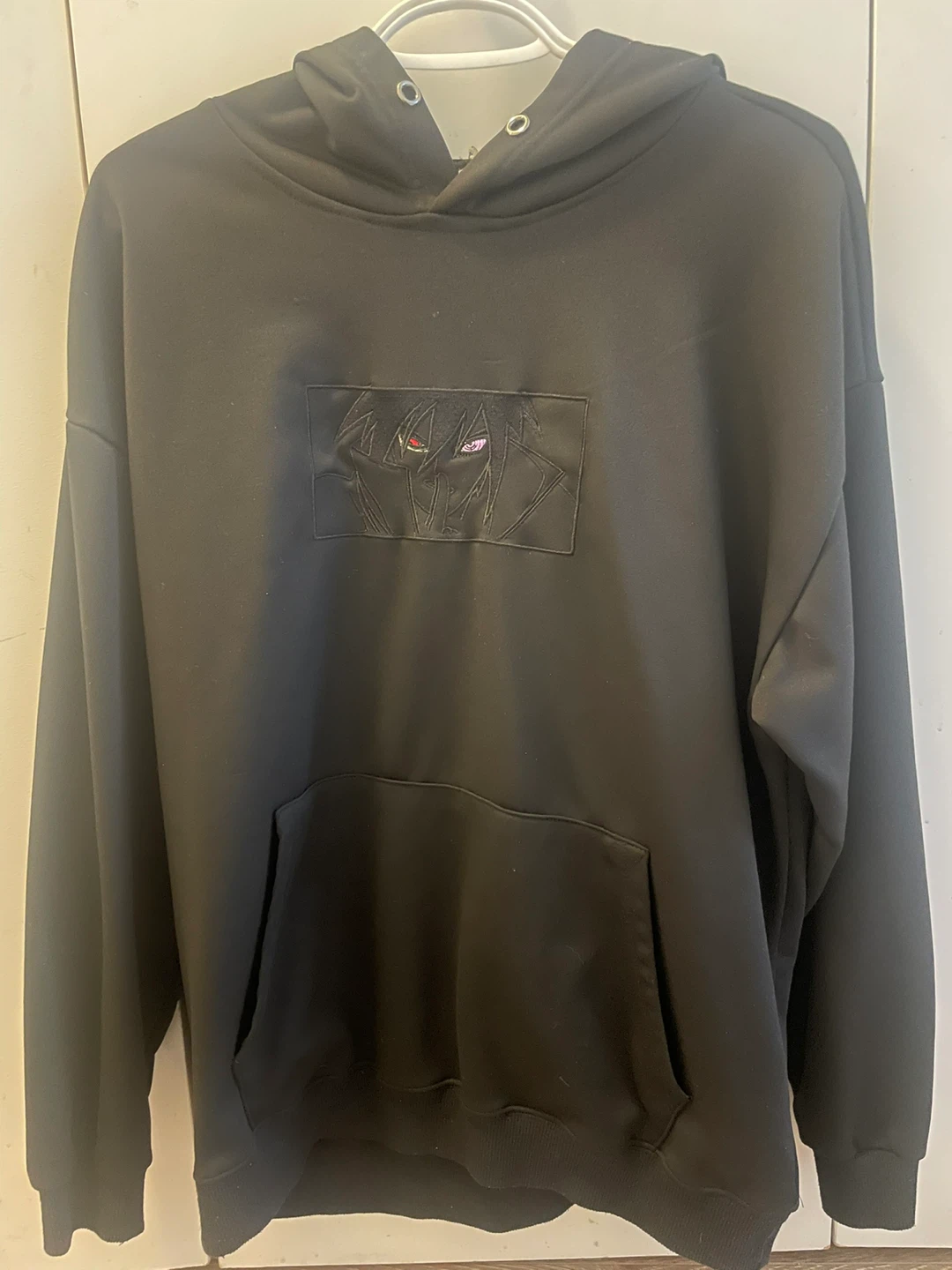 Black Anime Graphic Hoodie