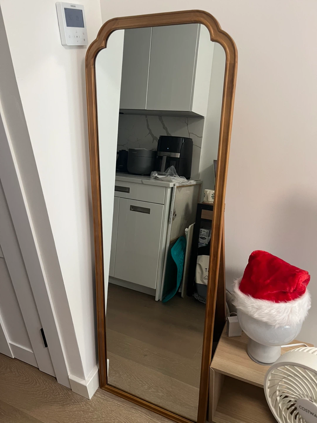 Full Length Wood Framed Mirror