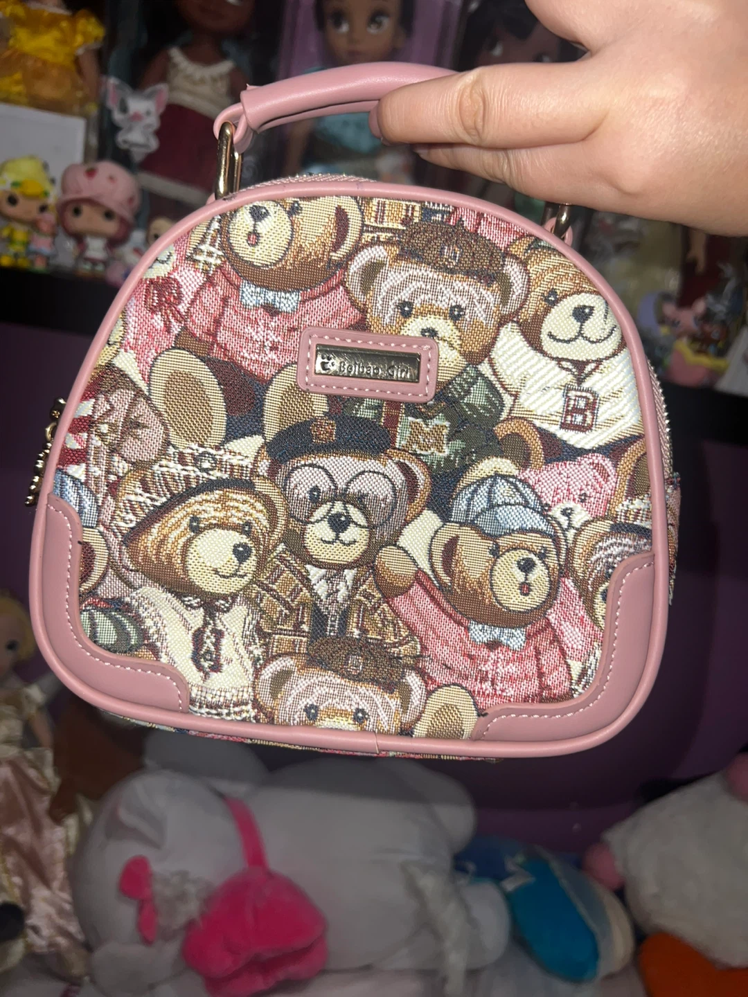 Boulevard de Paris Teddy Bear Print Handbag #Cleanout - photo 2