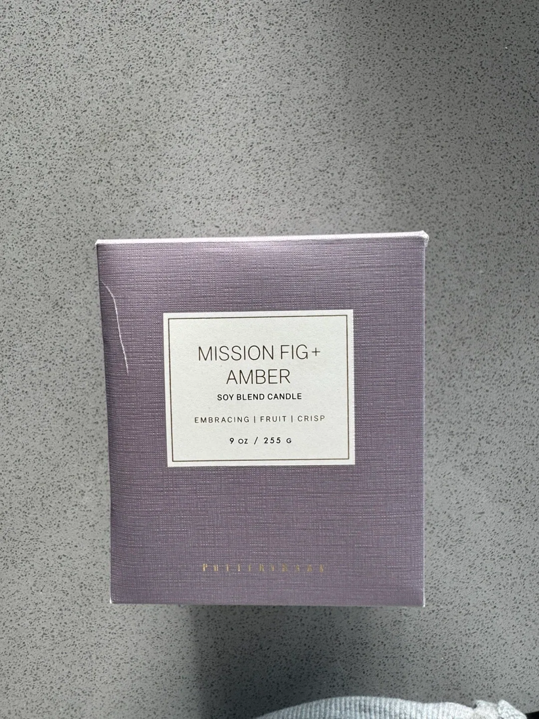 Pottery Barn Mission Fig + Amber Candle (New in Box) image indicator(3)