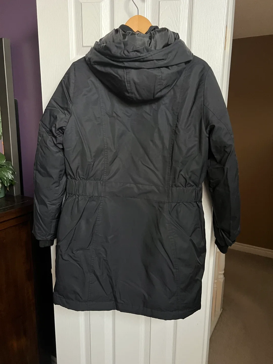Reitmans Black Winter Coat - Size XS image indicator(2)