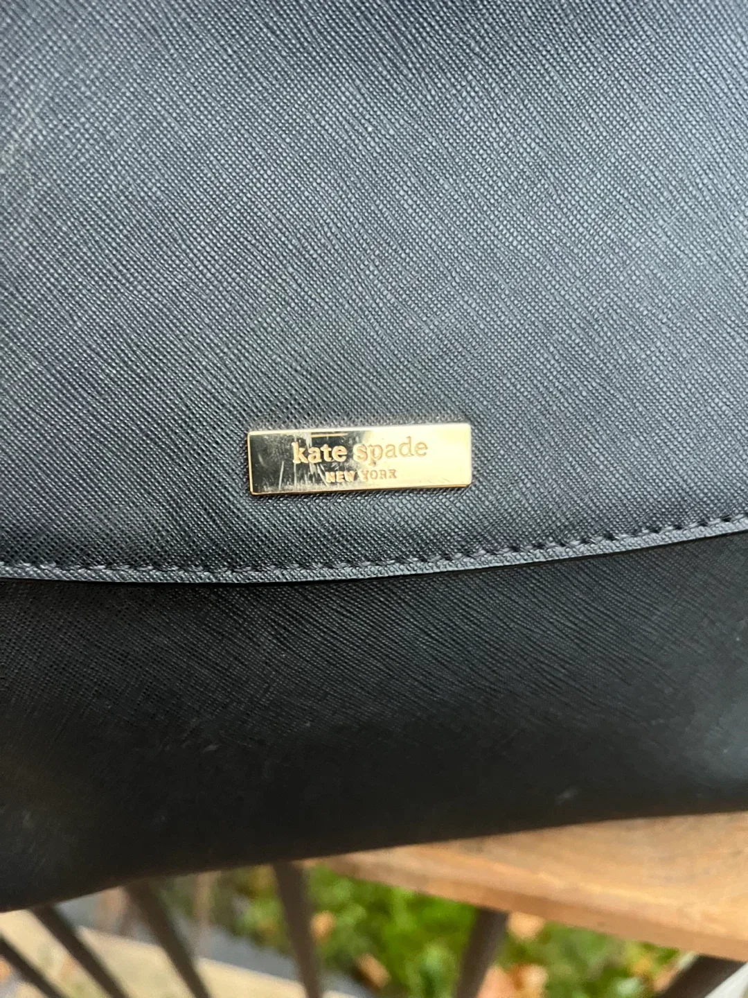 Kate Spade Black Satchel Purse image indicator(2)