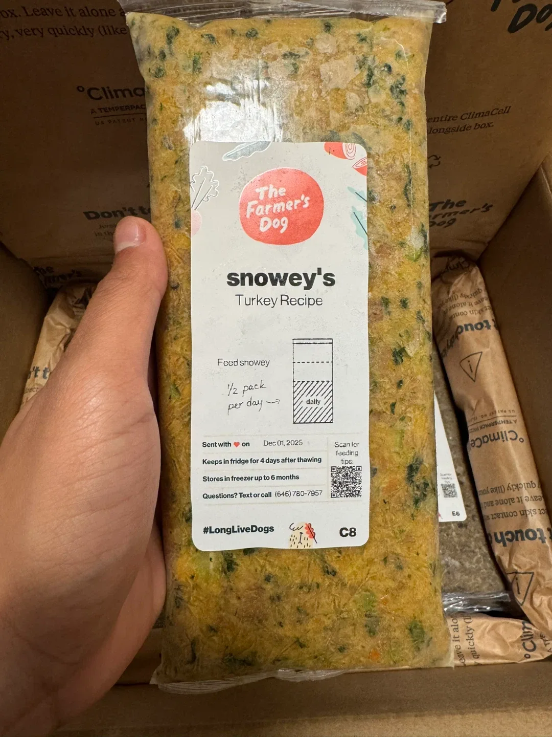 The Farmer’s Dog-Fresh Unopened packs!!!! image indicator(3)