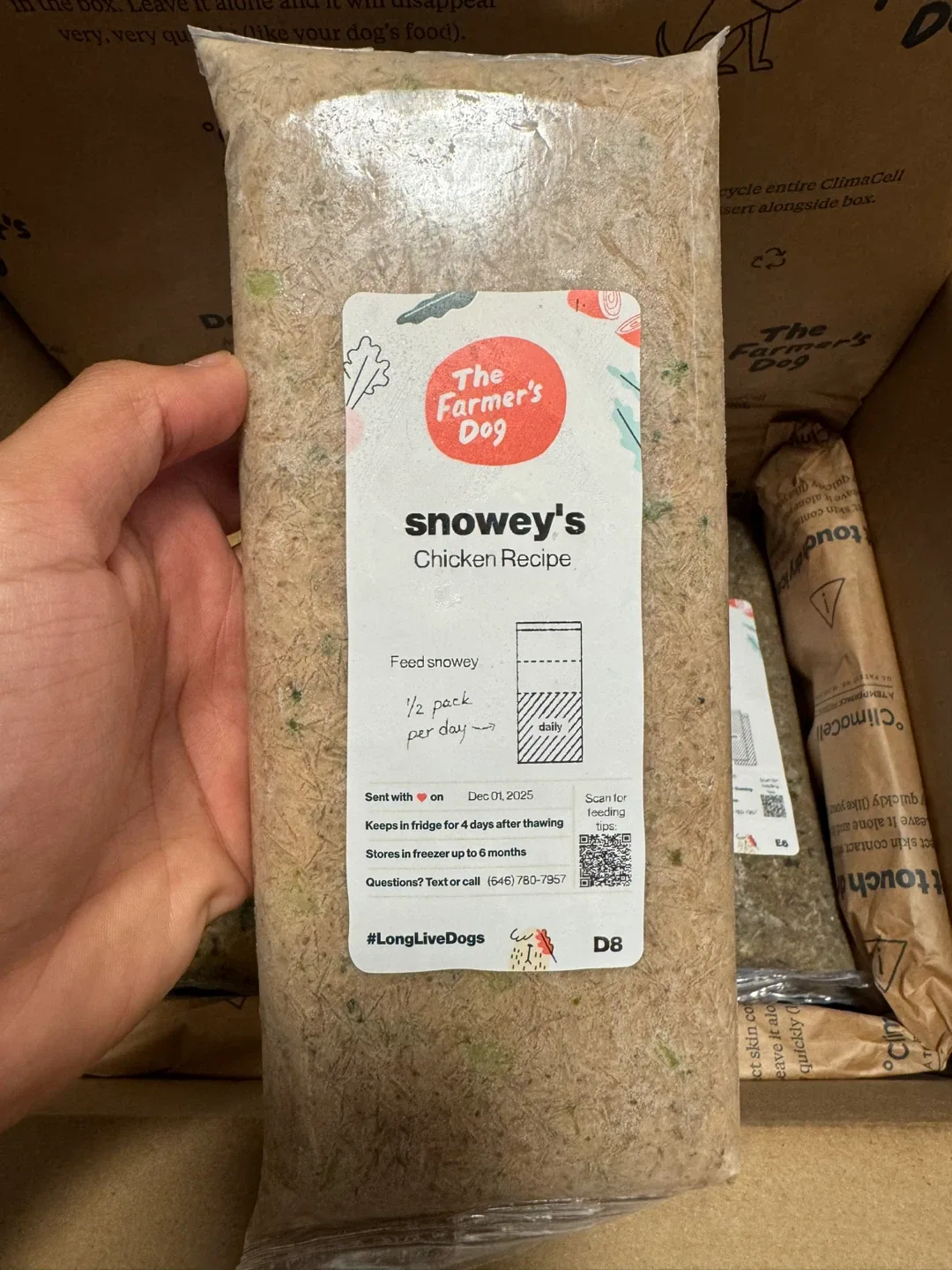 The Farmer’s Dog-Fresh Unopened packs!!!! image indicator(5)