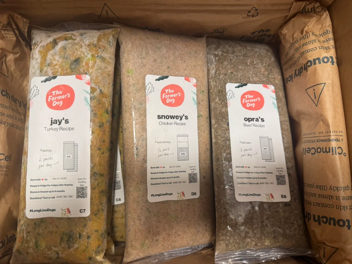 The Farmer’s Dog-Fresh Unopened packs!!!! image indicator(2)