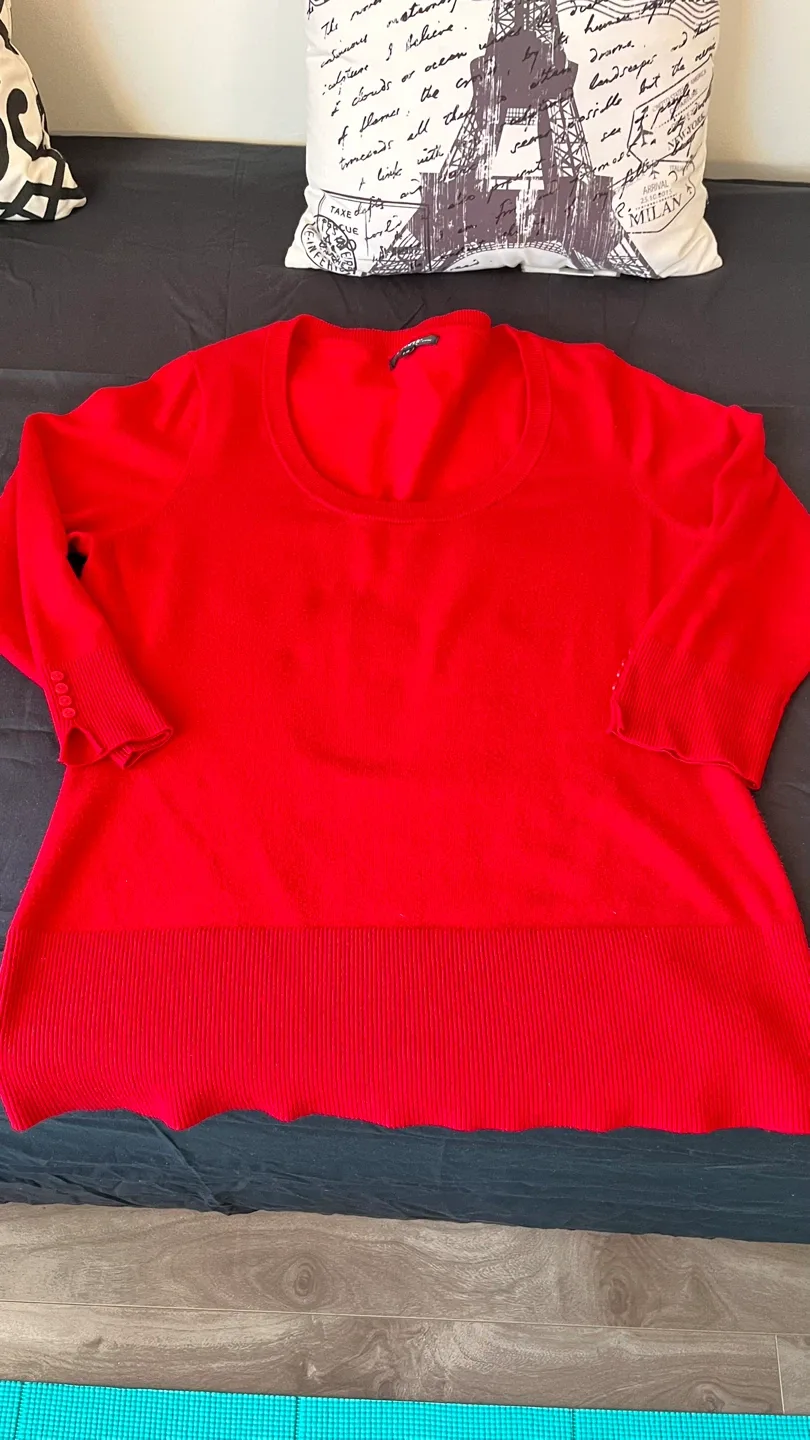 Red Sweater Size Large