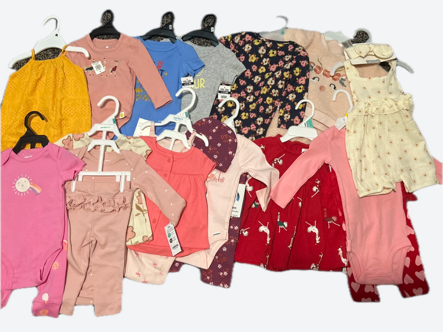 Brand New Baby Clothes Bundle ( Girl )