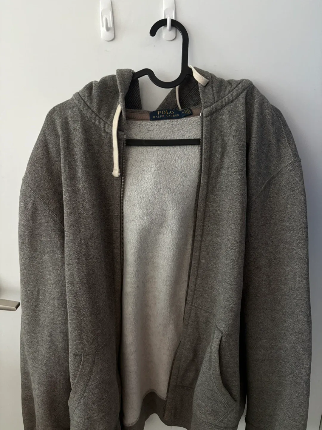 Polo Ralph Lauren Grey Zip-Up Hoodie