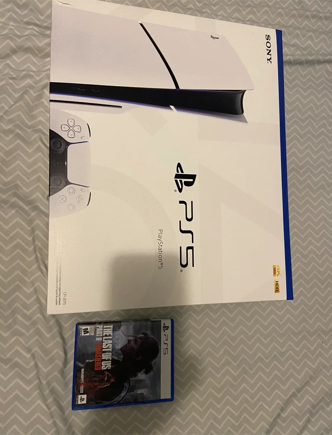 PlayStation 5 Console with The Last of Us Part I