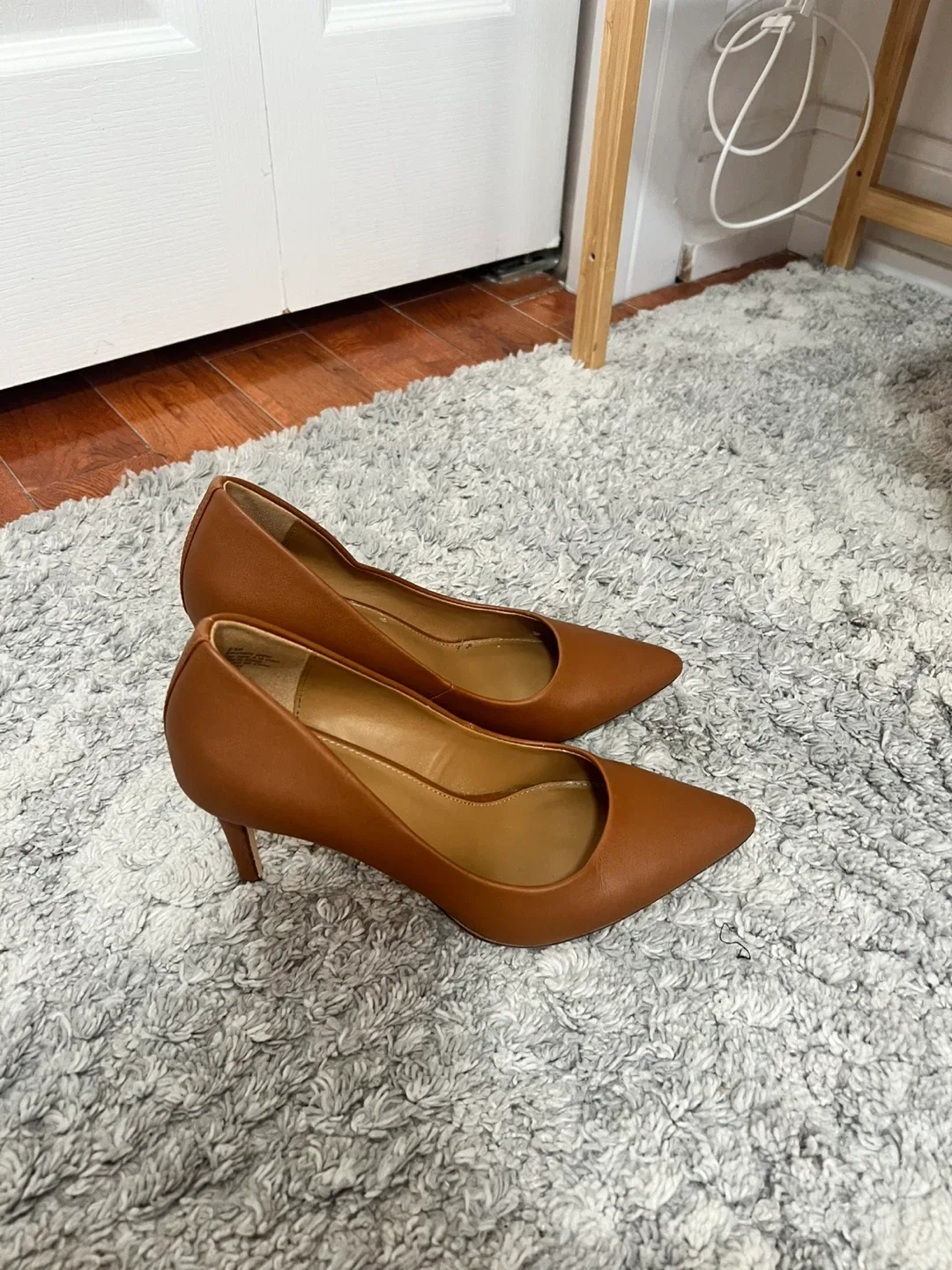 Brown Pump Heels - Size 6.5