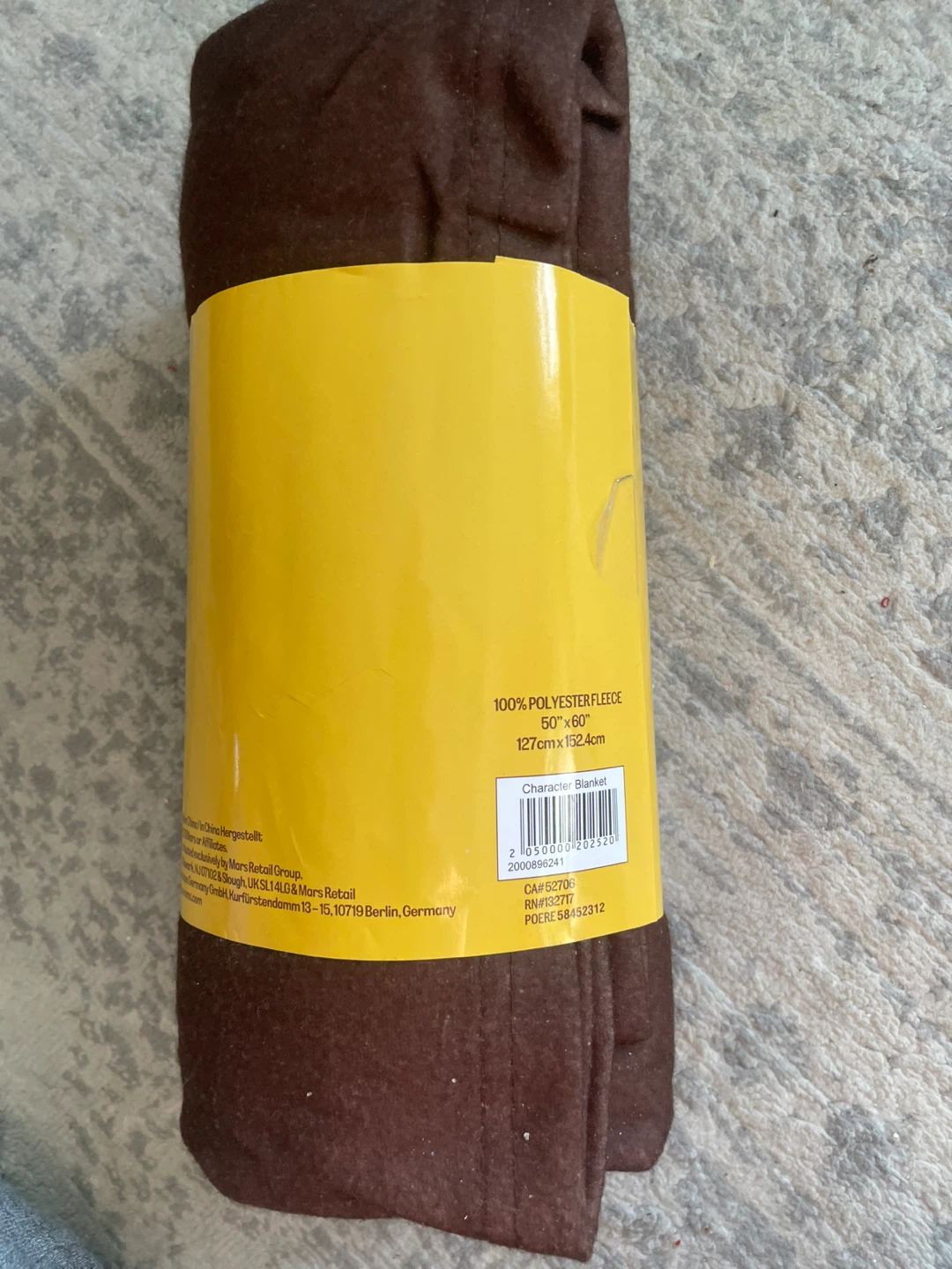 M&M's Character Fleece Blanket 50"x60" #cleanout - photo 3