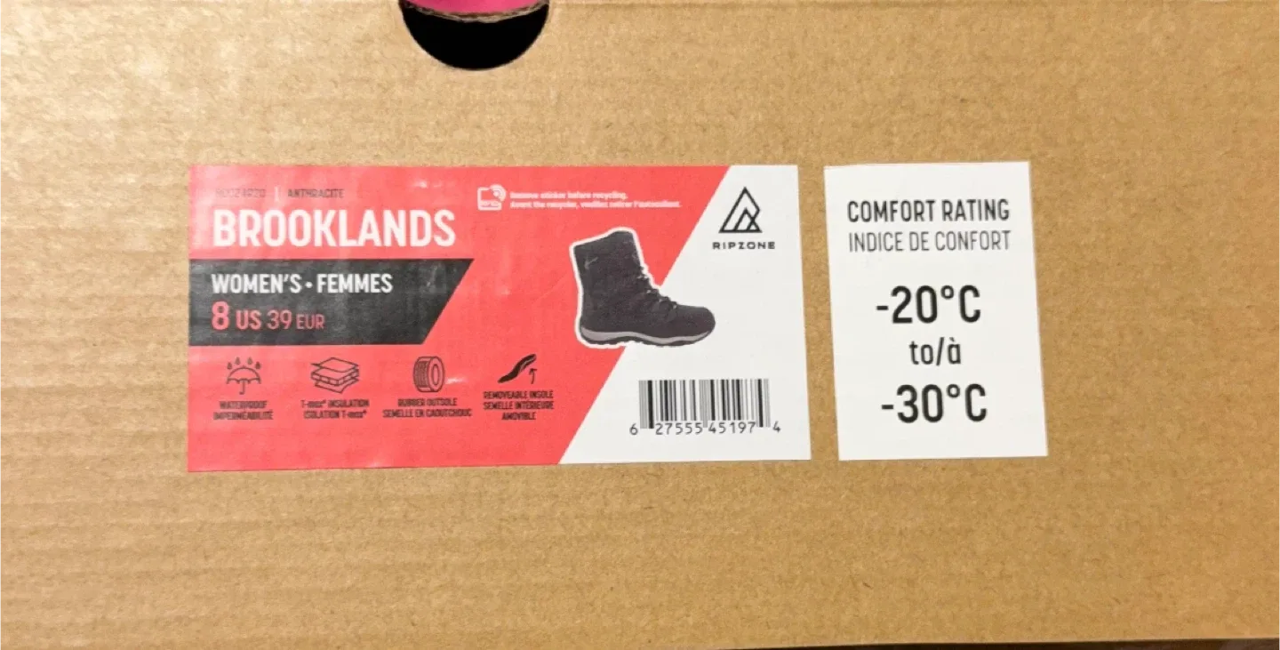 #Cleanout Brooklands Women's Winter Boots - US 8 (EU 39)