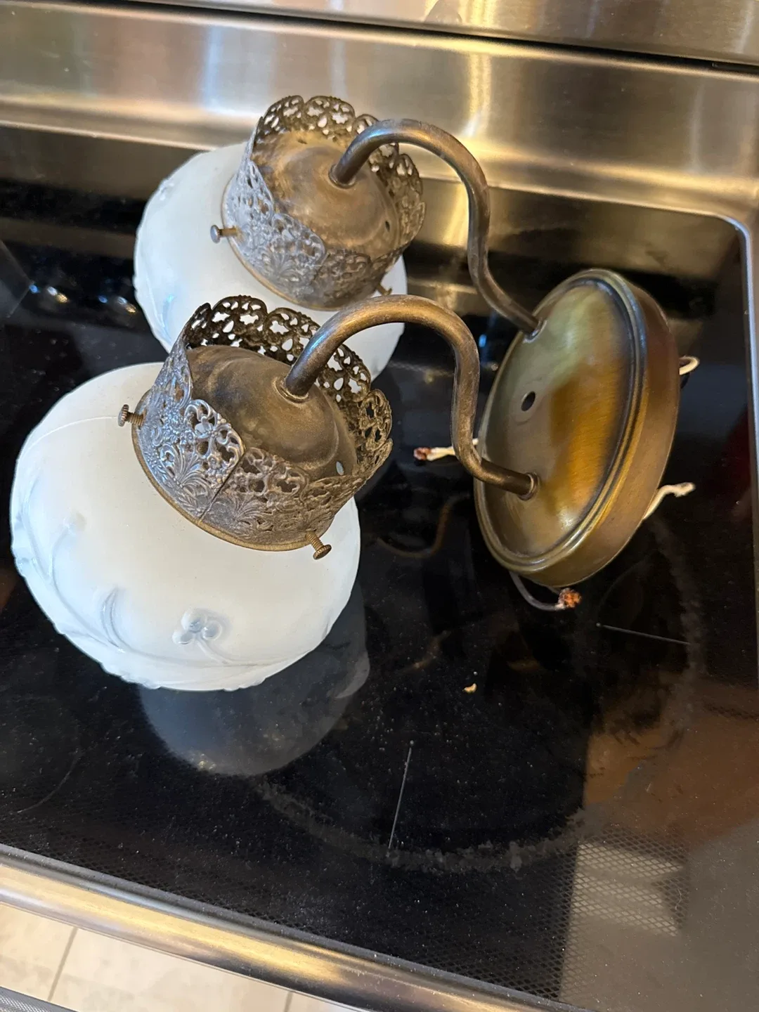 Vintage Style Wall Sconces - 2 light set image indicator(3)